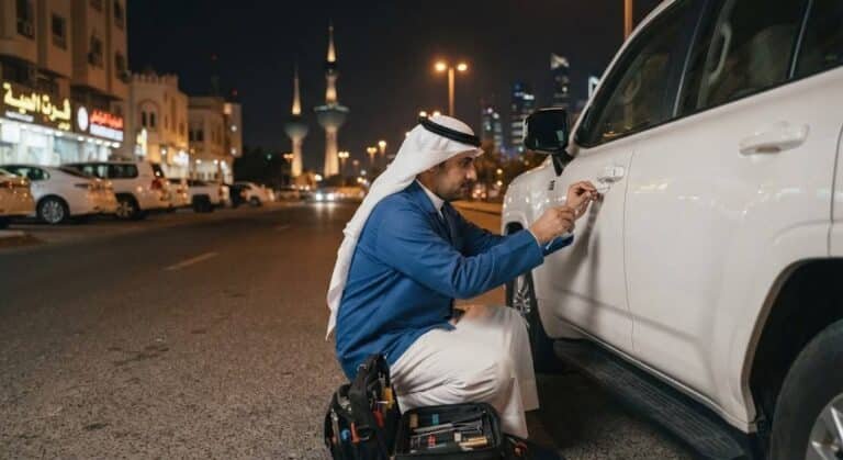 فتح سيارات بالكويت